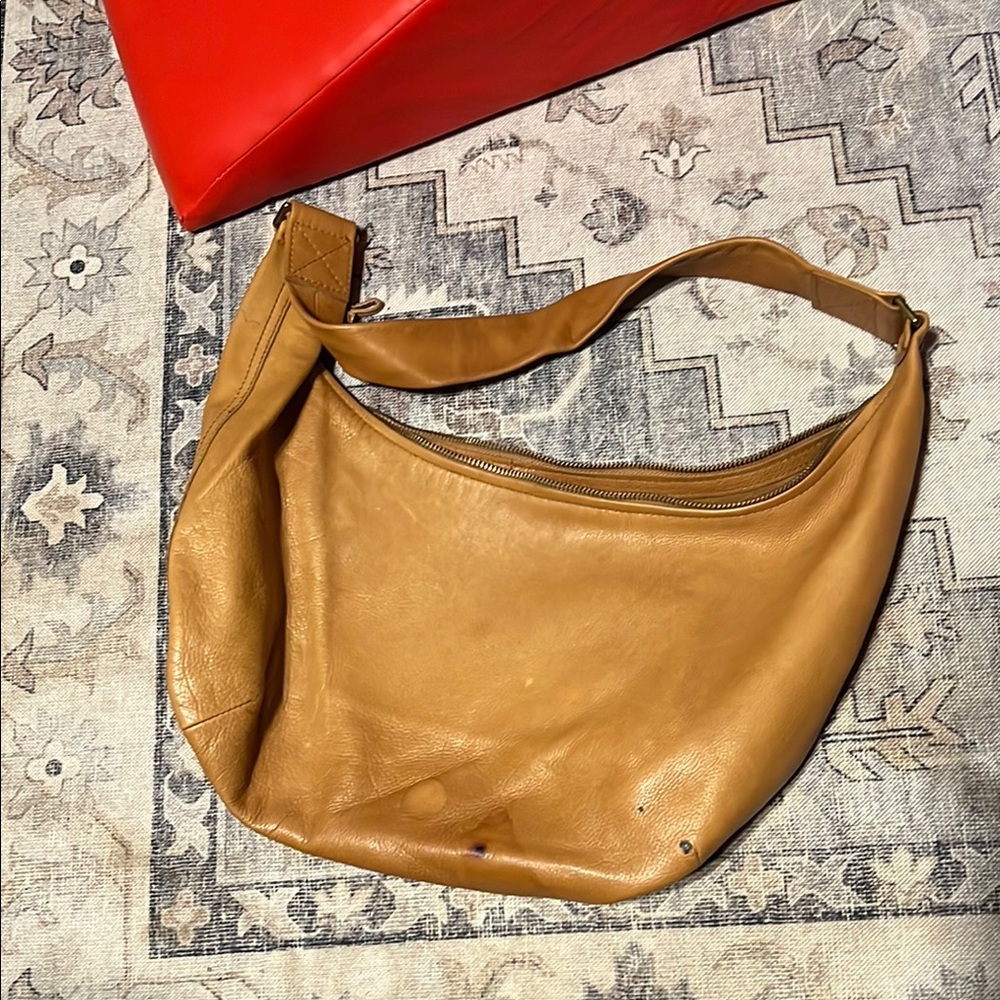 Madewell Tan Leather Shoulder Bag